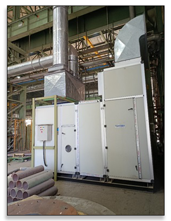 سیستم تهویه تعمیرگاه مرکزی